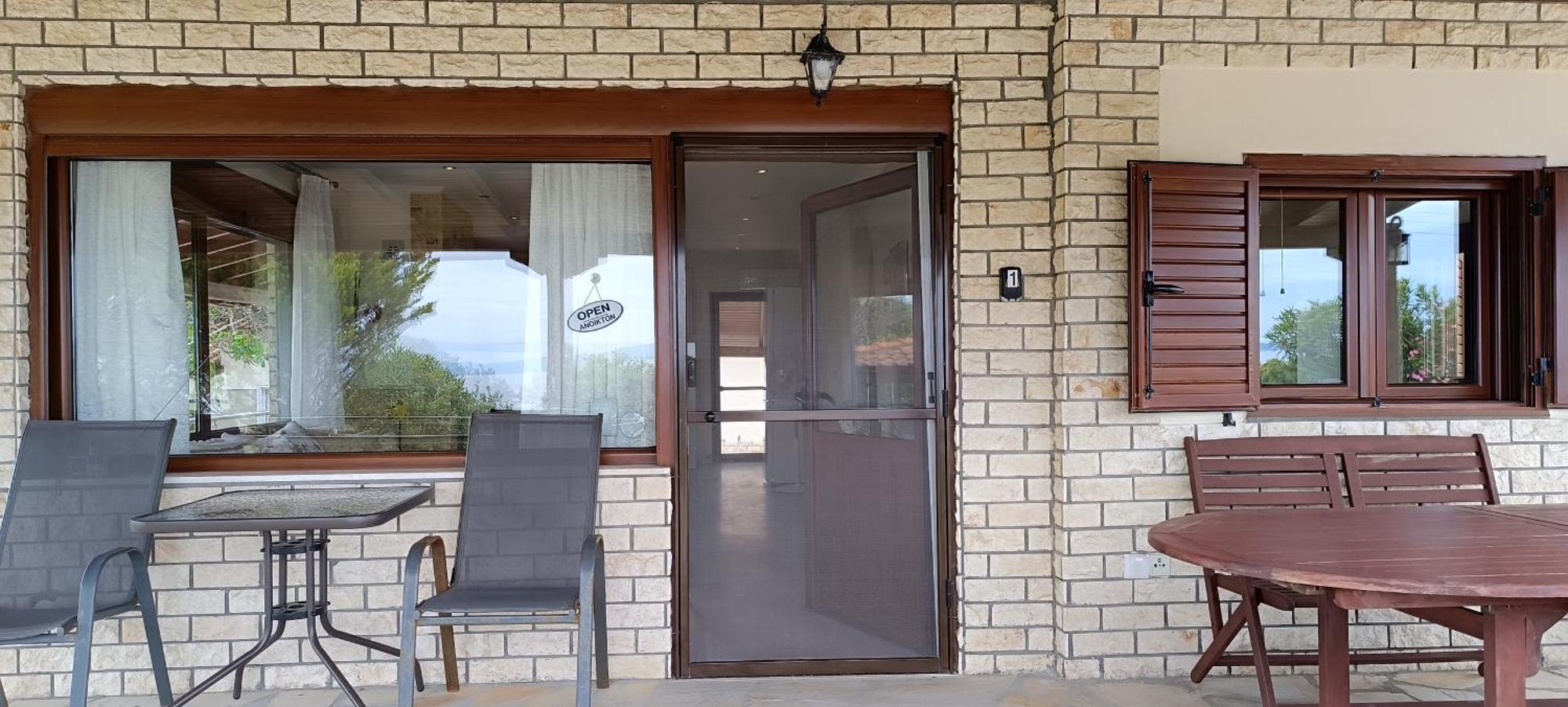 אורמוס פנגיאס Villas Ormos Palace מראה חיצוני תמונה