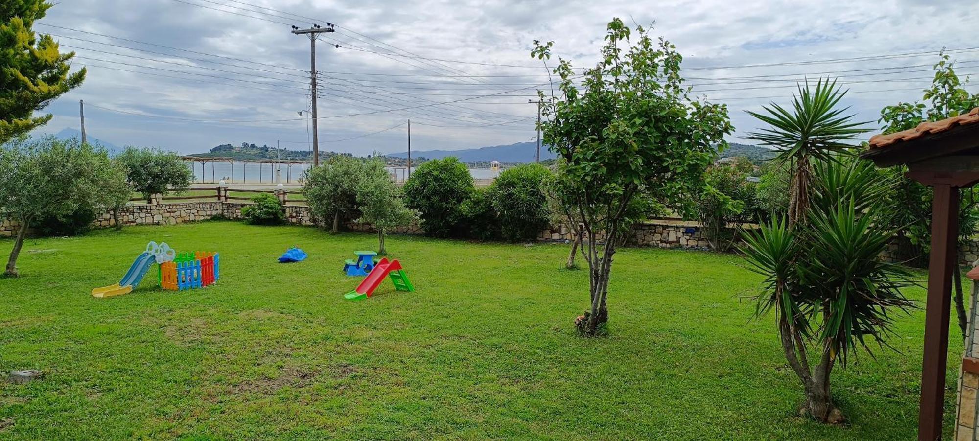 אורמוס פנגיאס Villas Ormos Palace מראה חיצוני תמונה