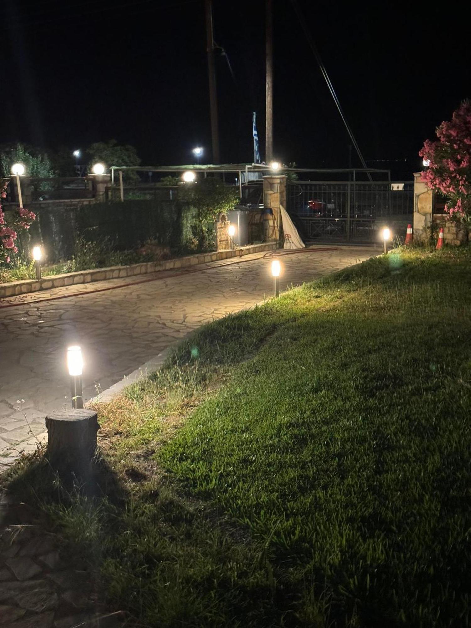 אורמוס פנגיאס Villas Ormos Palace מראה חיצוני תמונה